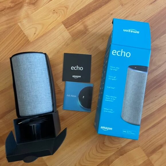 Amazon Echo 2nd Generation Smart Speaker with Dolby - Picture 1 of 7